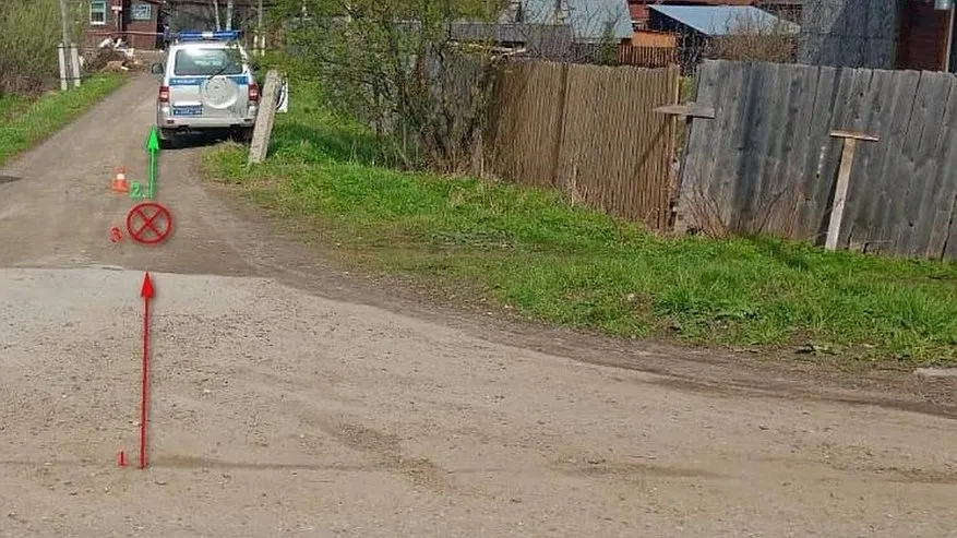 Главная картинка новости: В Костромской области 46-летняя женщина попала под колеса иномарки