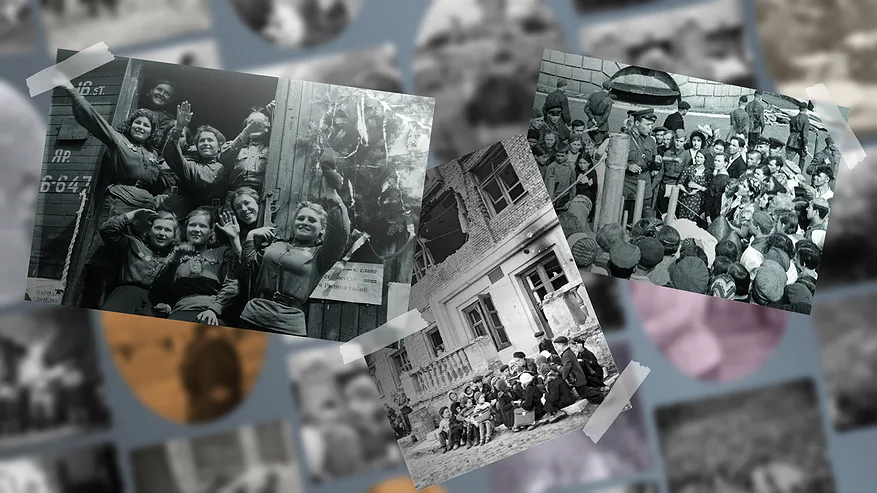 Главная картинка новости: Проект к 80-летию Победы подарит фронтовым фотографиям новую жизнь