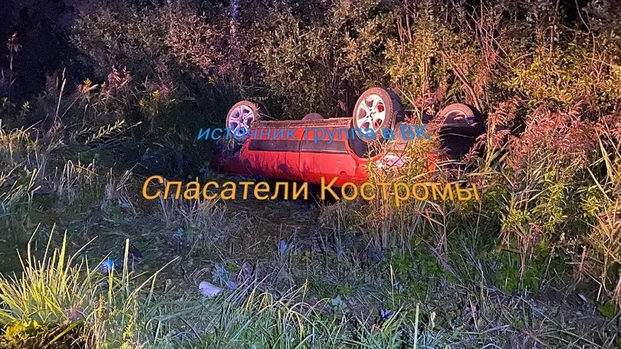 Главная картинка новости: Под Костромой в ДТП пострадали пять человек