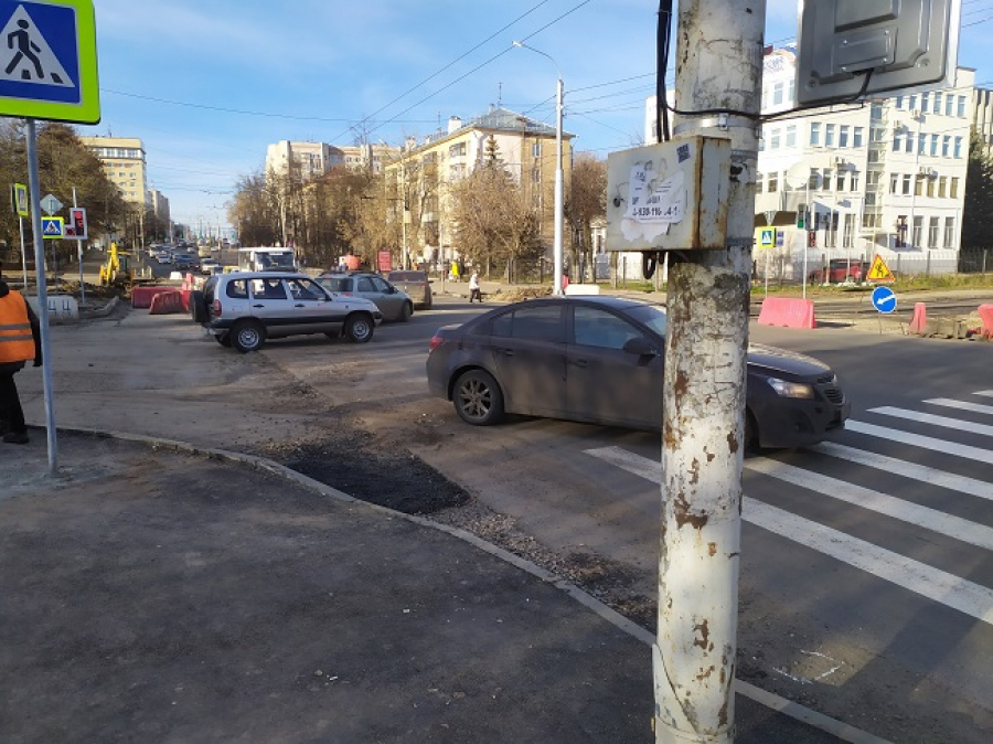 Открытие новых перекрестков. Петрковский бульвар в Костроме фото.