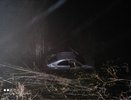 ДТП в Судиславском районе: водитель не справился с управлением и улетел в кювет