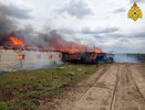 На животноводческой ферме в Буйском районе произошел крупный пожар
