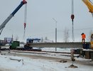 На путепровод в Юбилейном приехали три крана весом в 100 тонн