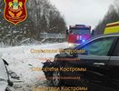 В ДТП на трассе Кострома – Сусанино пять человек пострадали и один погиб