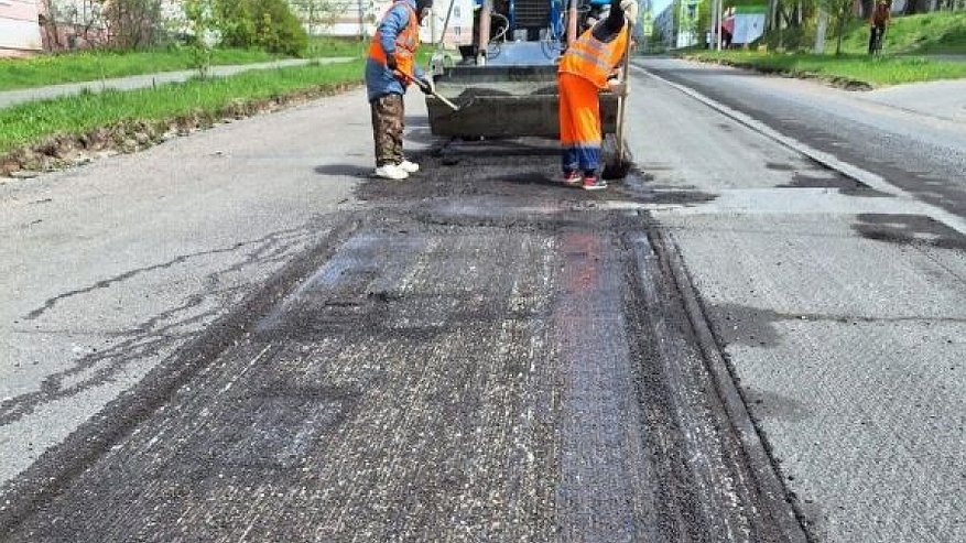 В Костроме продолжается ремонт дорог в рамках нацпроекта