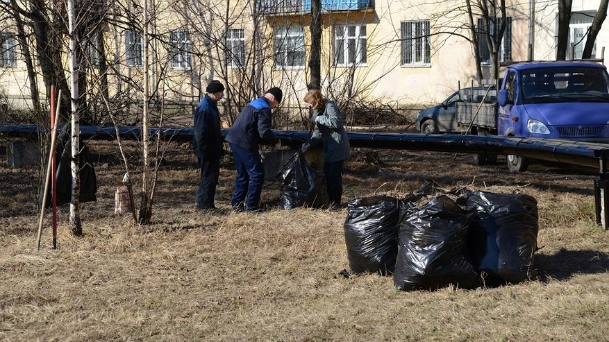 Костромичей просят сообщать об оставленном после субботников мусоре