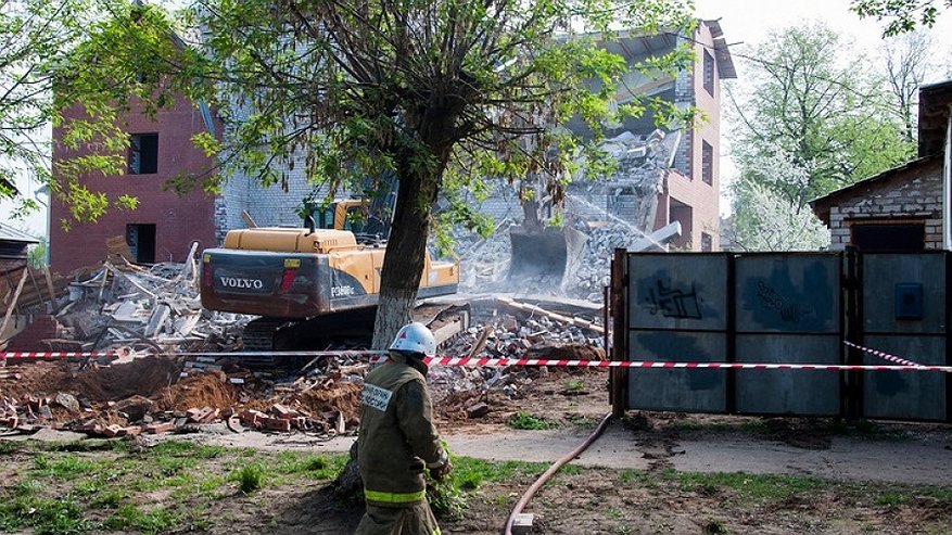 Самострой  на Свердлова сегодня полностью снесут