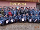 К полицейским из Костромы, которые служат в Чечне, приехали высокие гости