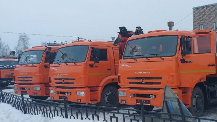 Дорожное хозяйство Костромы пополнилось новыми машинами