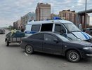 В Костроме водитель легковушки протаранил полицейский автомобиль