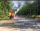 Сегодня утром в Караваево неожиданно вспыхнул автомобиль