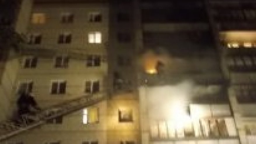 Ночью в Костроме произошёл пожар в жилой девятиэтажке