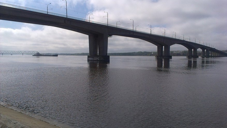 Ремонт моста через Волгу начнется 10 июня