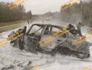 Ужас: водитель автомобиля BMW сгорел в машине