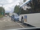 В Костроме в ДТП попал новый городской автобус