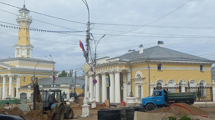 Ремонт на Сусанинской площади внес коррективы в план «Ночи музеев»