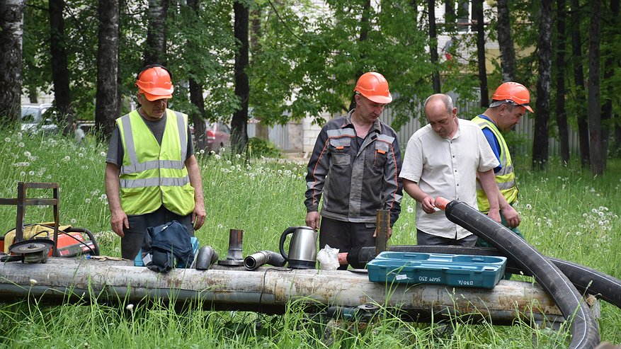 В областной больнице началась глобальная реконструкция теплосетей