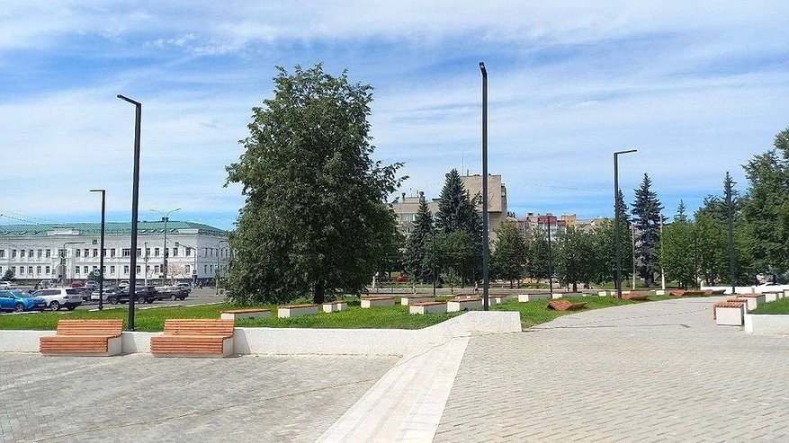 В Костроме до 14 июля запустят фонтан на площади возле цирка