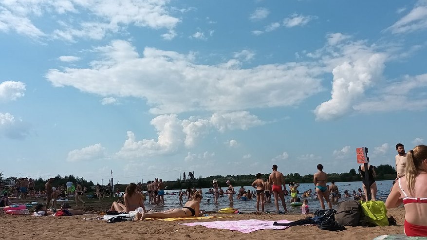 Костромские полицейские ищут на пляжах любителей выпить и искупаться