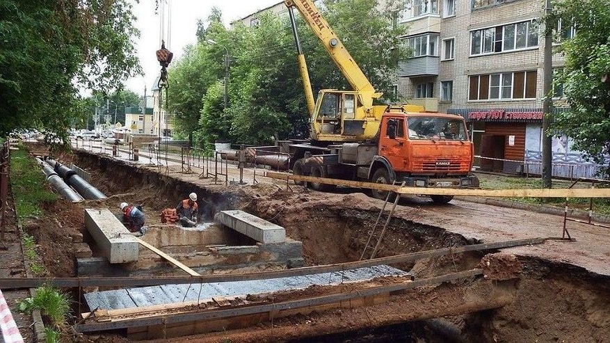 В Костроме подрядчик срывает сроки ремонта теплосетей к отопительному сезону