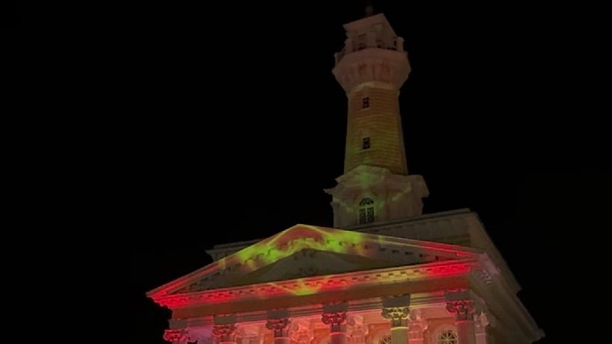 Главная картинка новости: В День города Каланча загорелась красивыми огнями