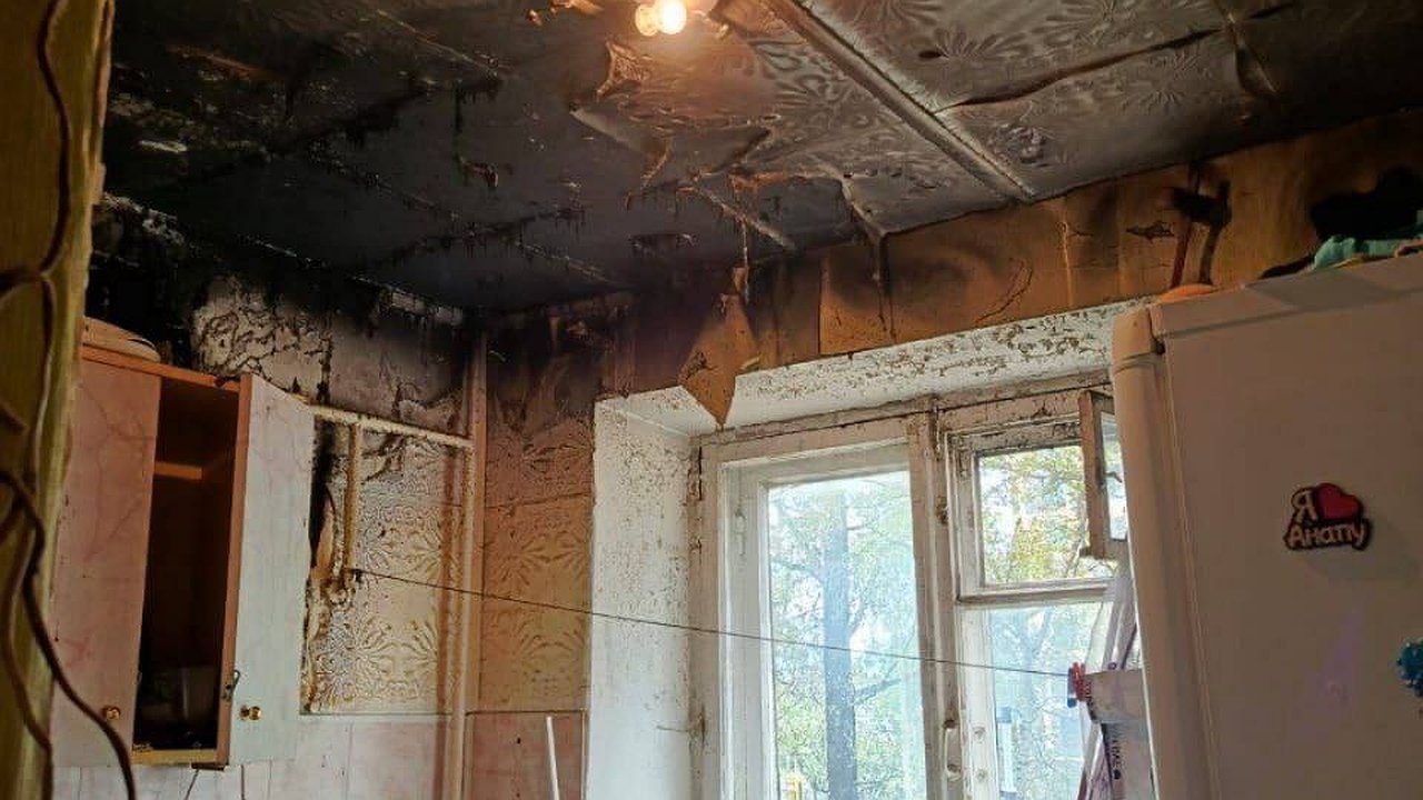 Главная картинка новости: Юная костромичка хотела приготовить картошку фри, но устроила пожар