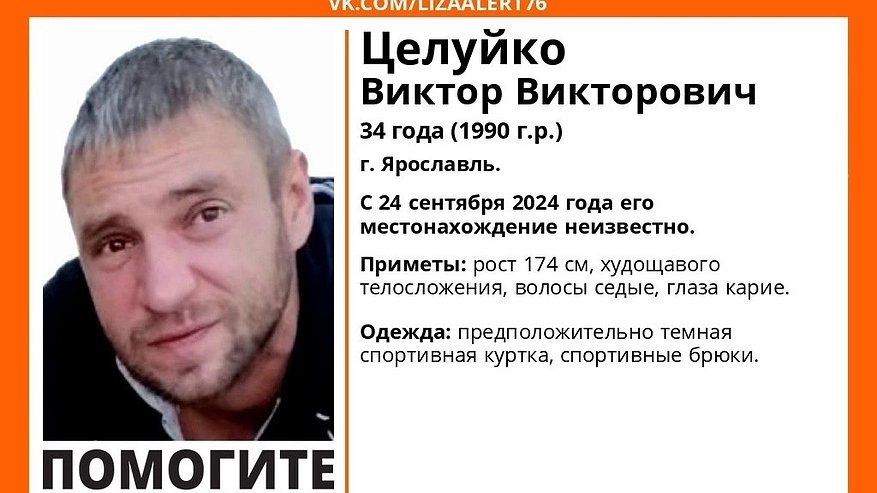 Главная картинка новости: В Костромской области разыскивают 34-летнего ярославца в спортивном костюме