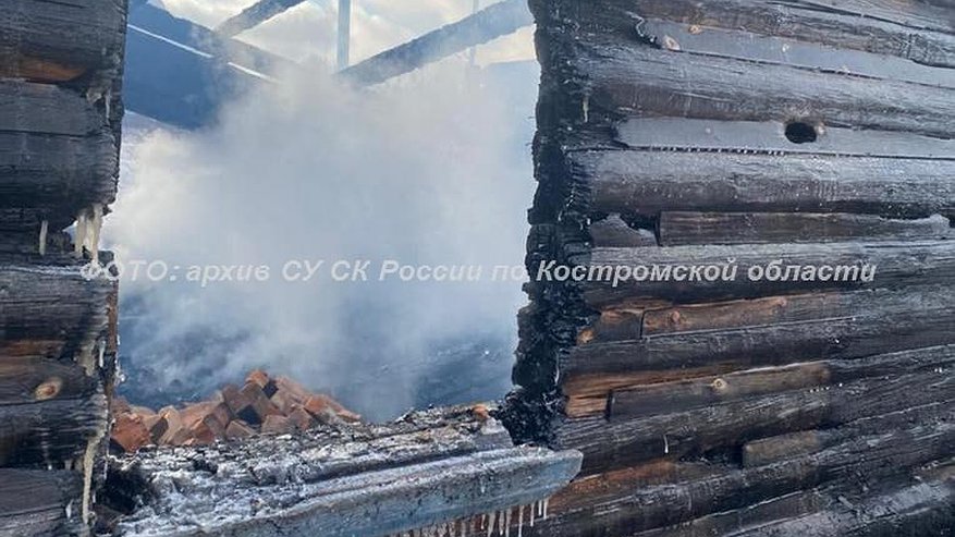 Главная картинка новости: В Макарьевском районе ранним утром при пожаре в частном доме погиб 54-летний мужчина