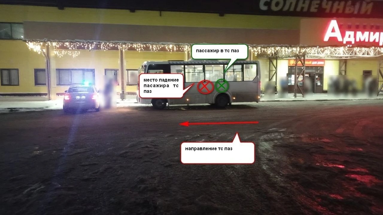 Главная картинка новости: В Костроме при падении в автобусе пострадала пенсионерка