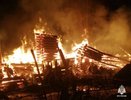 В Макарьевском районе произошел крупный пожар в жилом доме: погибла 77-летняя пенсионерка