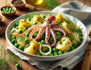 Гости будут умолять о добавке: нежный салат из кальмаров и картофеля станет украшением стола — сметут моментально