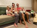 Знаменитым костромским четверняшкам сегодня исполнился один год