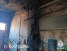 В Костроме на 6-ой Рабочей произошел пожар в многоквартирном доме