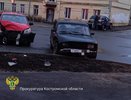 В Костроме на Пятницкой при столкновении двух легковушек пострадали 40-летняя пассажирка с 7-летней девочкой
