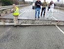 Движение перекрыто: большегрузы повредили мост через  Молому на трассе «Кострома-Шарья-Киров-Пермь»
