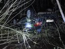 Под Нерехтой пьяный водитель съехал в кювет и перевернулся