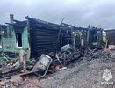 Серьезный пожар в Антропово: сгорел двухквартирный дом
