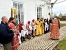 В Костромской области водрузили крест на колокольню разрушенного Преображенского храма