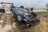 Миниатюра новости: На трассе в Костромской области перевернулась Mazda: есть пострадавшие