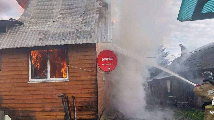 Главная картинка новости: В Костромской области при пожаре погиб 64-летний мужчина