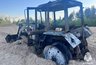 Миниатюра новости: В Костромской области загорелся трактор