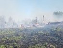 Пожар в Костромской области тушили почти 8 часов