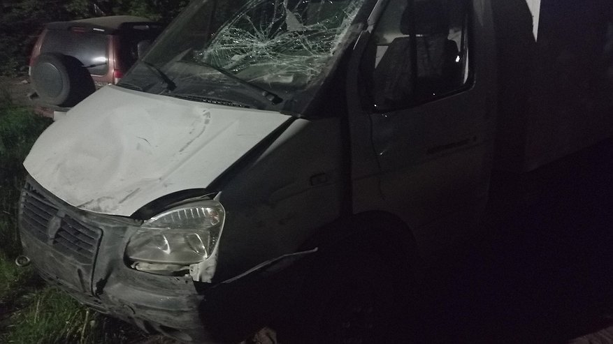 Главная картинка новости: В Костромской области "Нива" с 42-летним водителем опрокинулась на грузовик