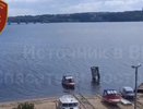 В Костроме спасли сапбордиста, которого едва не затянуло под баржу