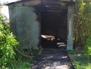 В одном из микрорайонов Костромы неизвестные подожгли гараж