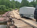 В Костромской области отремонтировали проблемный понтонный мост в Солигаличе