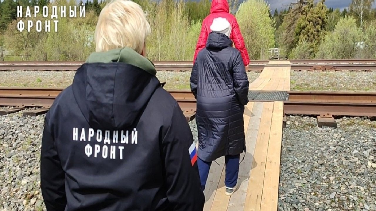 Главная картинка новости: Пешеходный переход к станции Сендега в Костромской области приведут в порядок