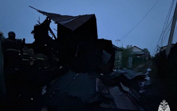 В Никулино полностью сгорел дачный дом