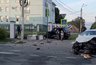 Миниатюра новости: Жесткое ДТП в Костроме: "Нива" вылетела на тротуар после столкновения с Polo