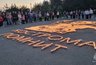 Миниатюра новости: В Костроме почтили память героев Великой Отечественной войны огненной инсталляцией